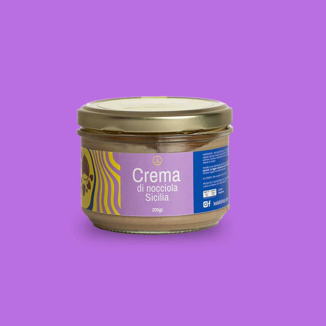 Sicilian hazelnut cream