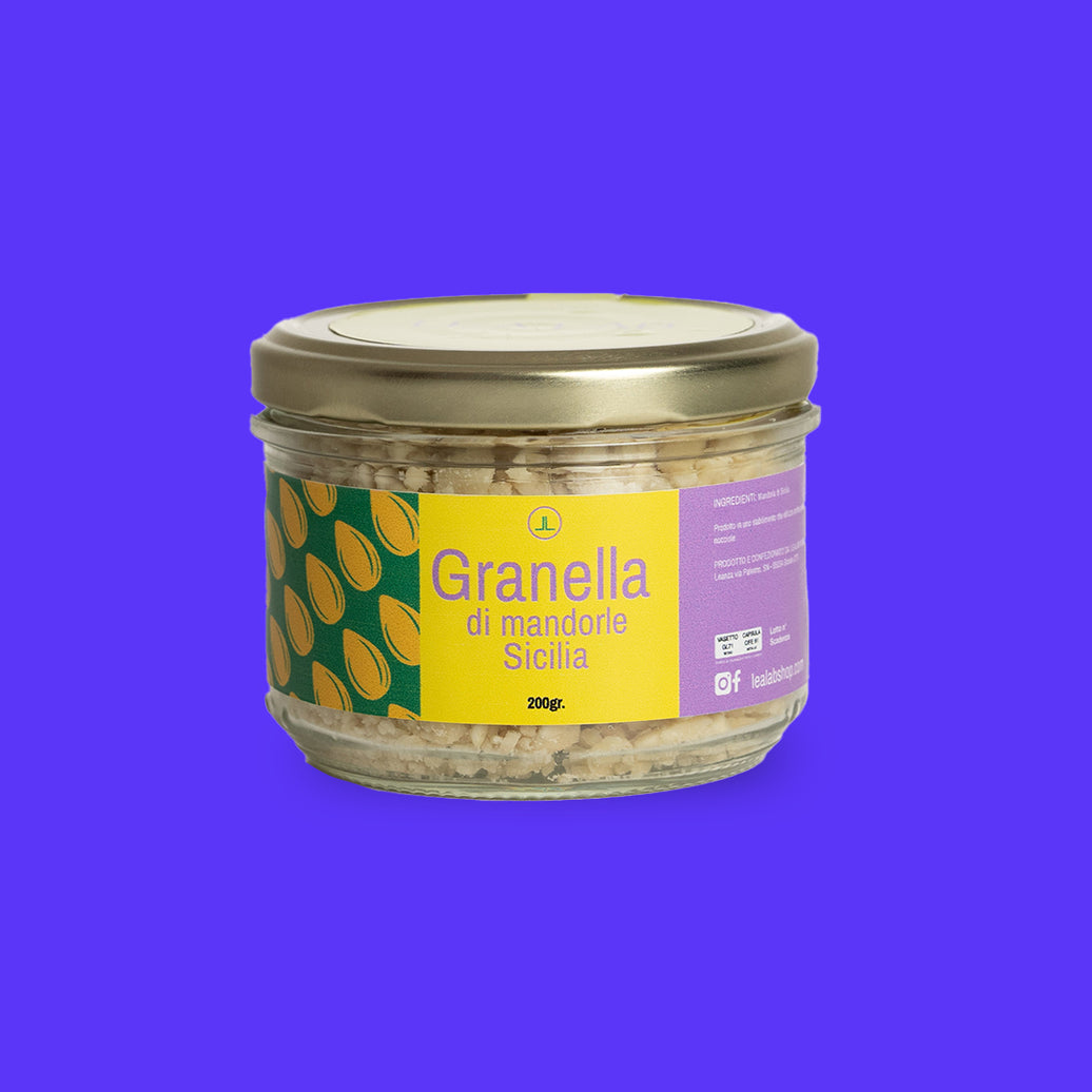 Sicilian almond grains