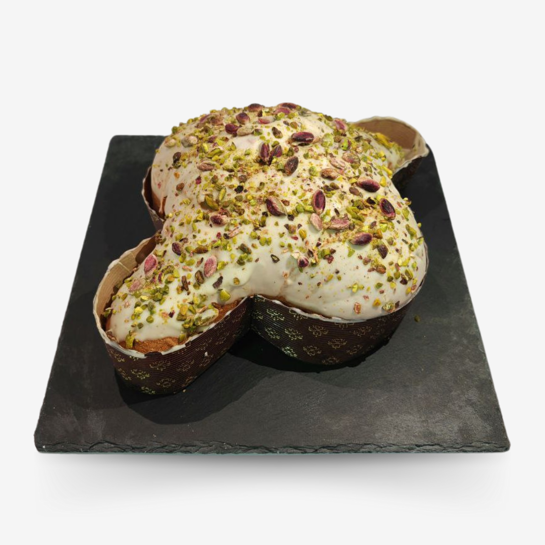 Colomba al Pistacchio di Bronte D.O.P. 810g + Crema di Pistacchio Sicilia 190g