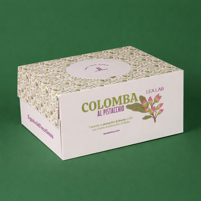 Colomba al Pistacchio Verde di Bronte DOP 1kg + 200g crema sicilia