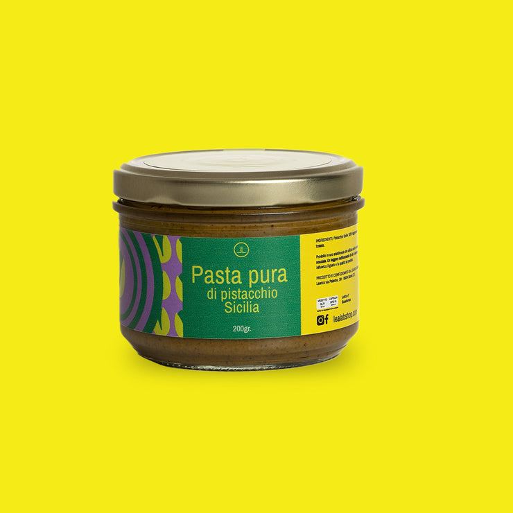 Pure Sicilian pistachio paste