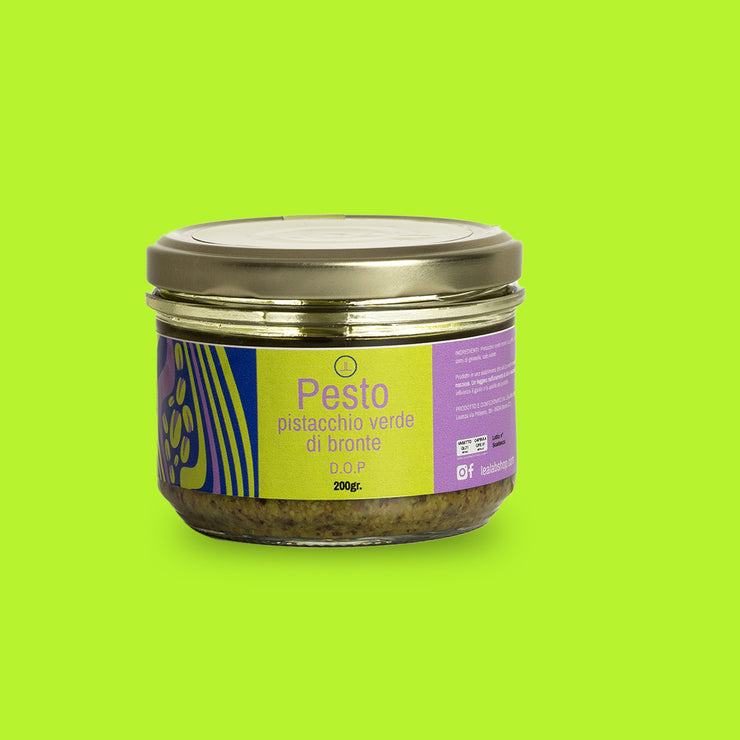 Pesto di pistacchio verde di Bronte D.O.P