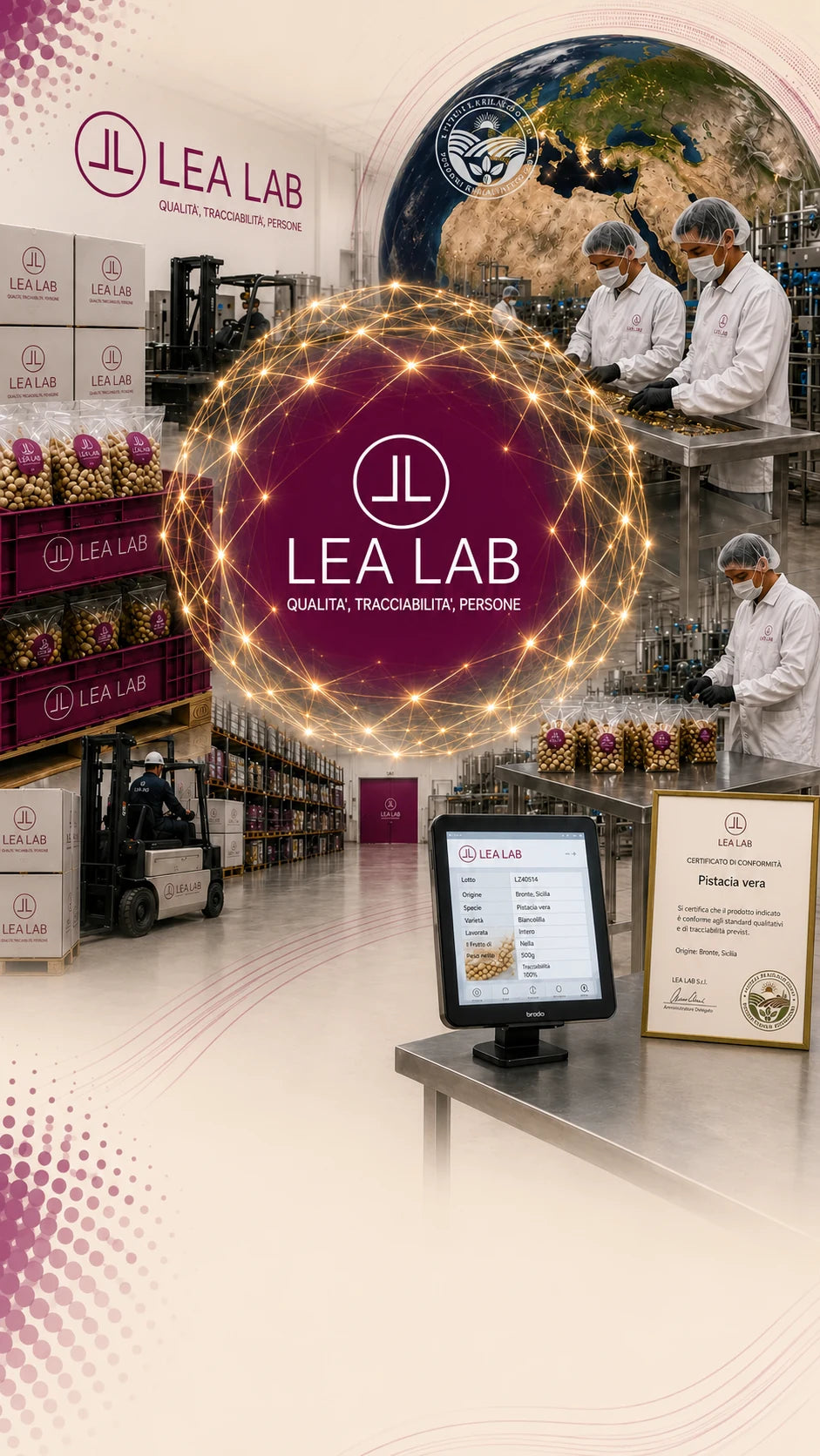 LEA LAB - Qualità, tracciabilità, persone