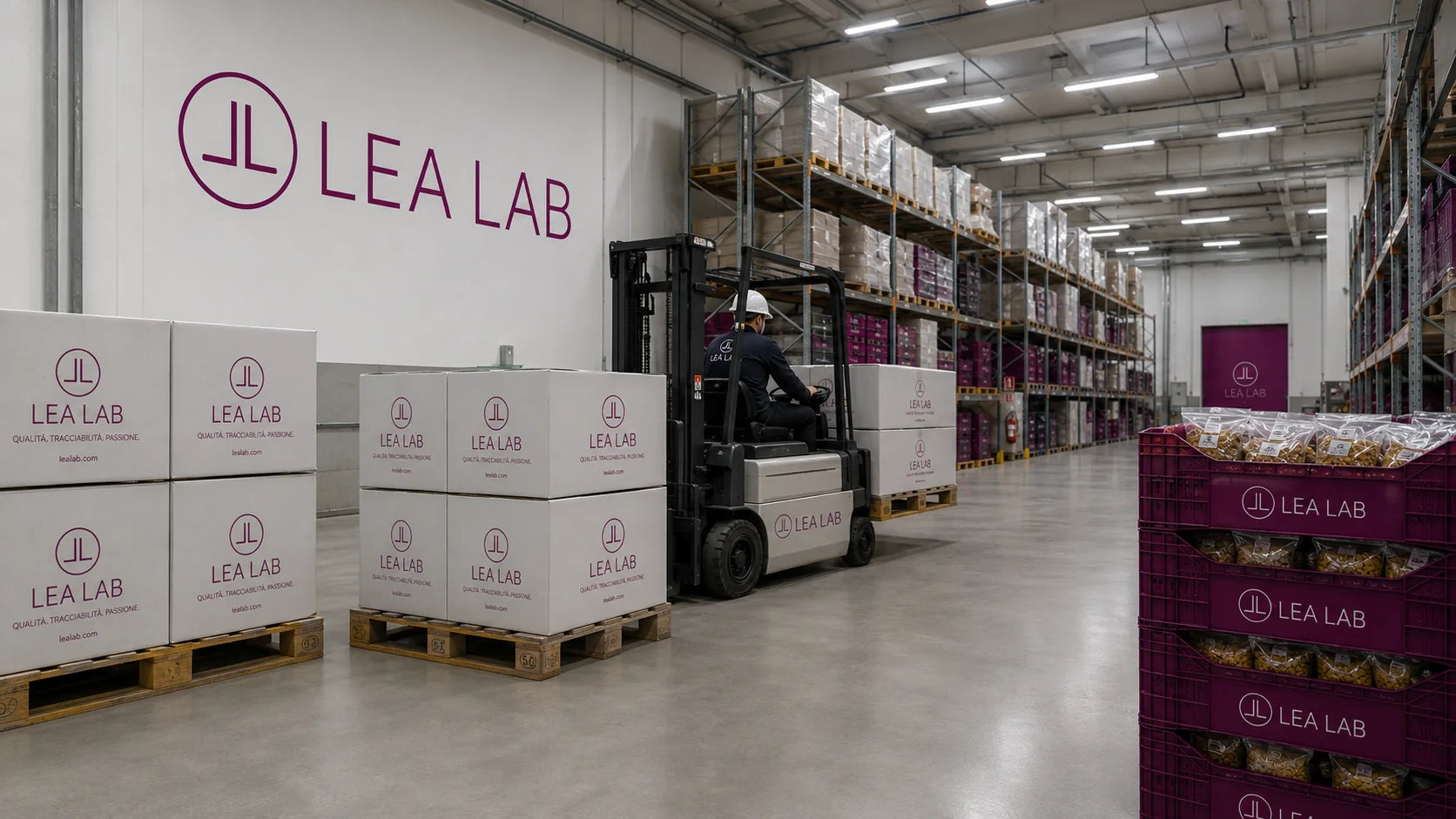 Prodotti confezionati nel magazzino LEANZA LABORATORI