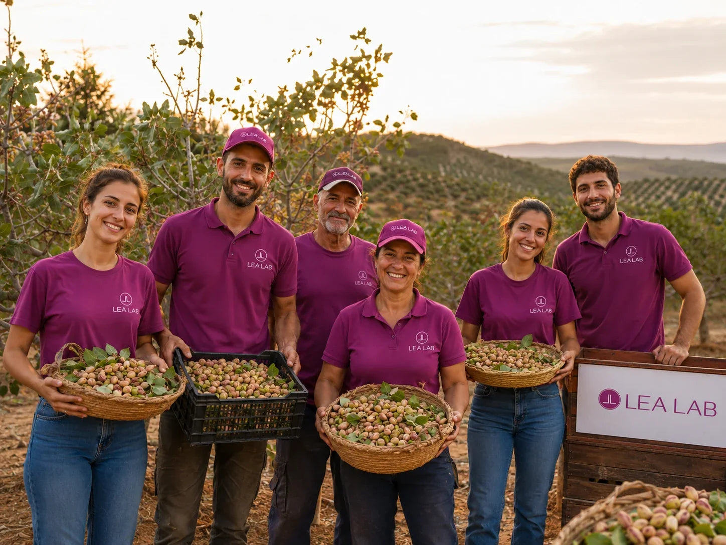 Agricoltori e produttori della rete LEANZA LABORATORI
